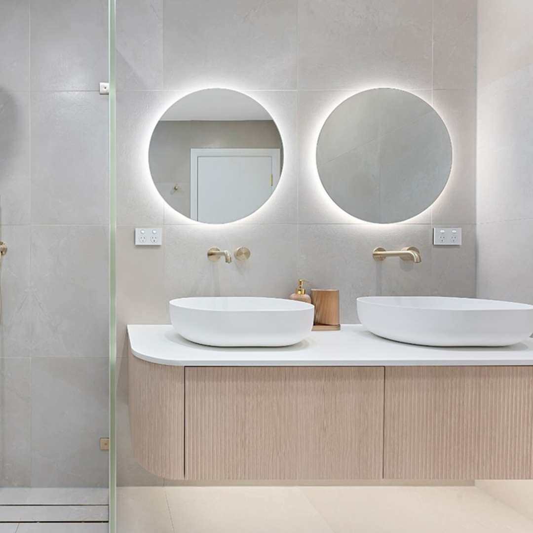 Robinet de lavabo encastré Valencia – Progressif - Or brossé