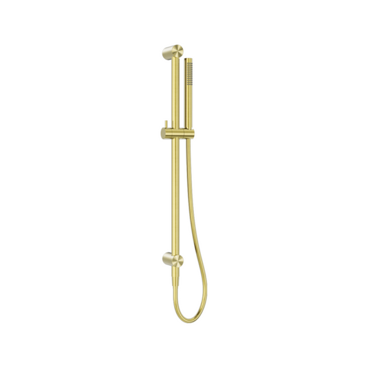Douche à main avec barre coulissante Capri - Or brossé