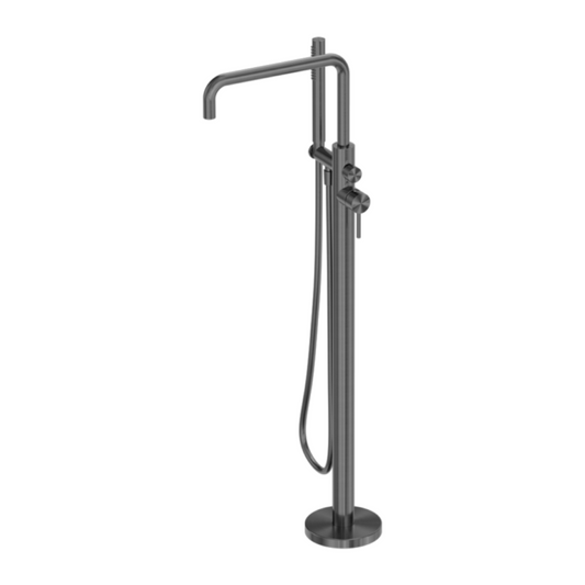 Robinet de baignoire indépendant Capri - Douche à main - Graphite