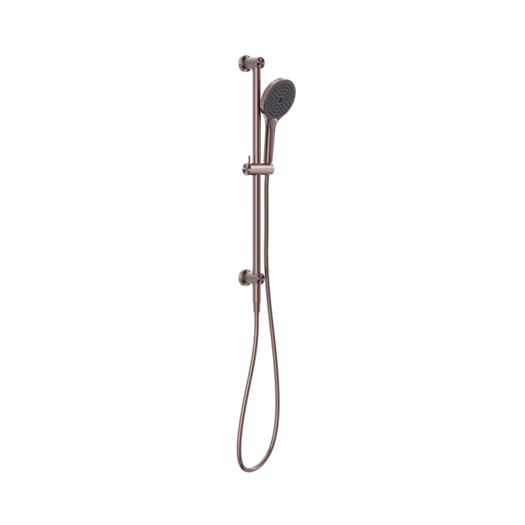 Douche à main avec barre coulissante - Valencia – Douche à air II - Bronze brossé