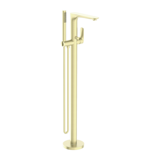Robinet de baignoire indépendant Portofino - Douche à main - Or brossé