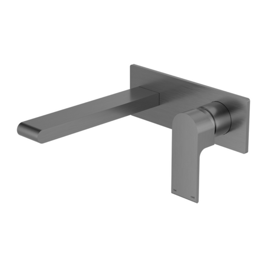 Robinet de lavabo encastré Portofino – Gris métal gun