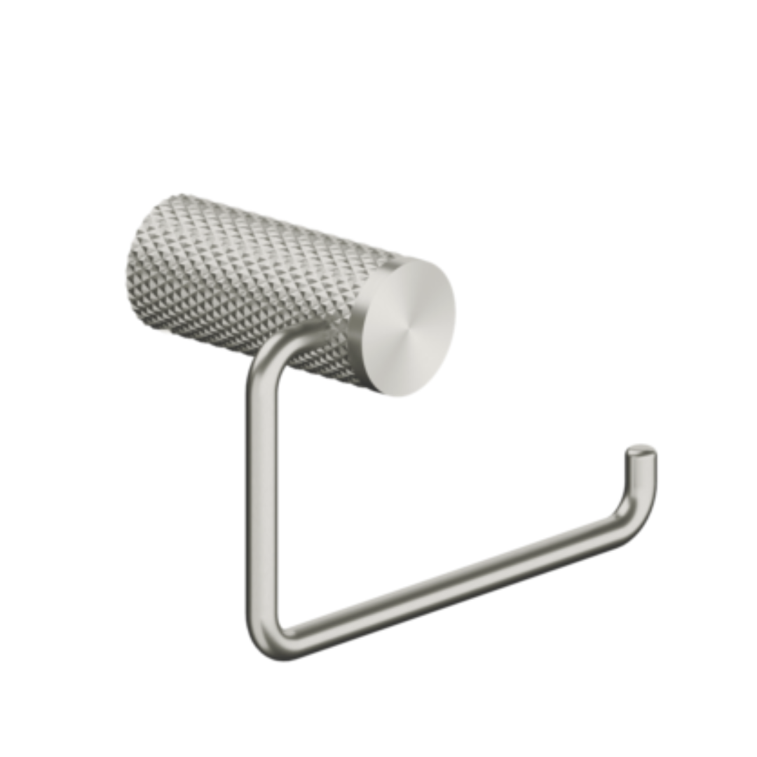 Porte-rouleau de toilette Valencia – Nickel brossé