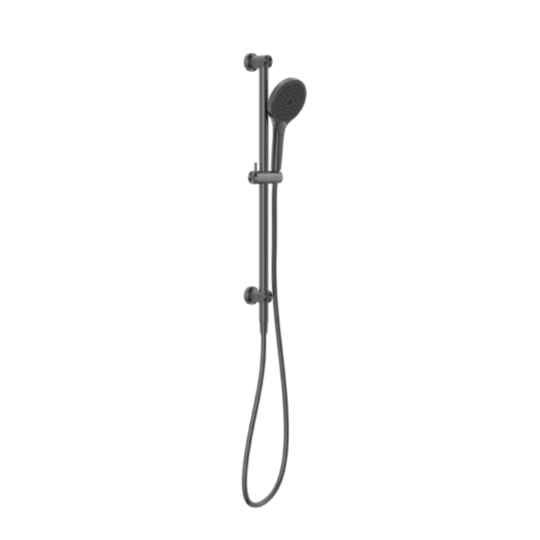 Douche à main avec barre coulissante - Valencia – Douche à air II - Graphite