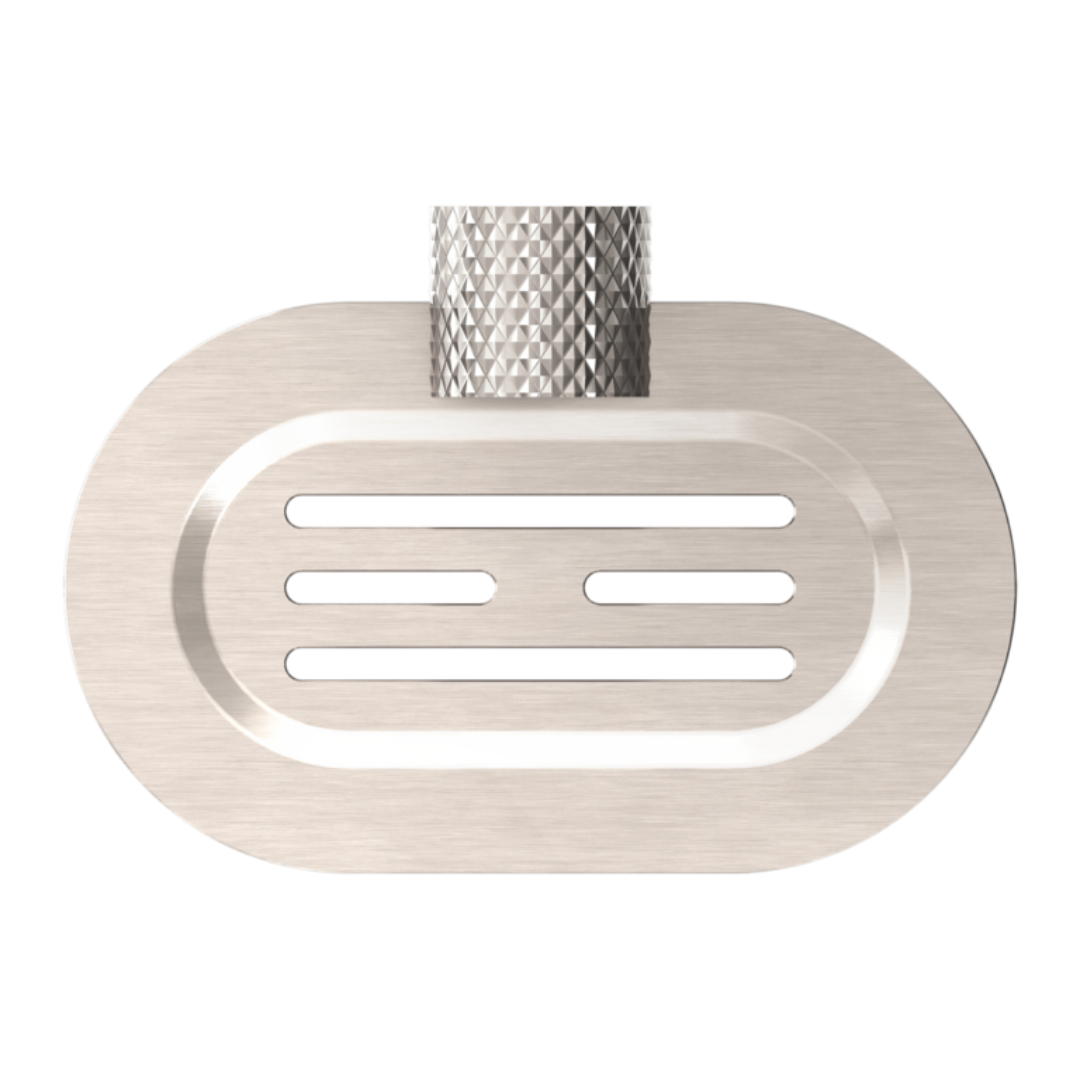 Zeephouder Valencia – Nickel brossé