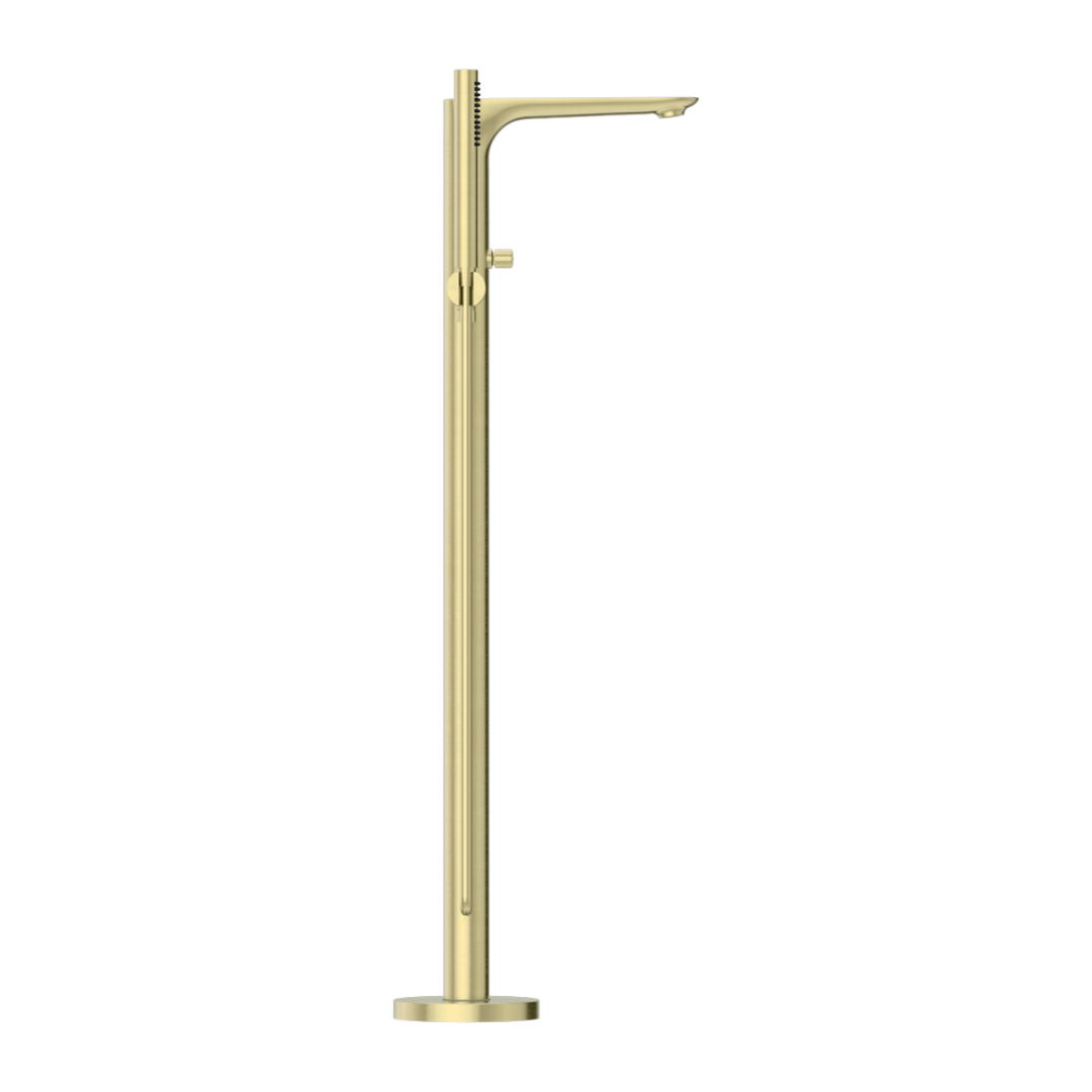 Robinet de baignoire indépendant Portofino - Douche à main - Or brossé