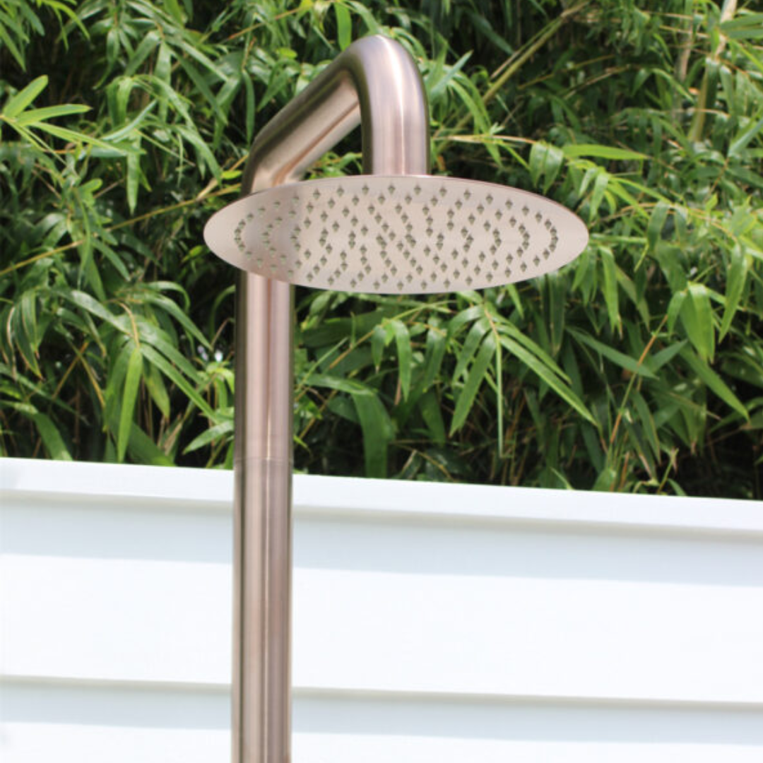 Buitendoucheset Capri – Indépendant – Douche de pluie & Douche à main - Bronze brossé