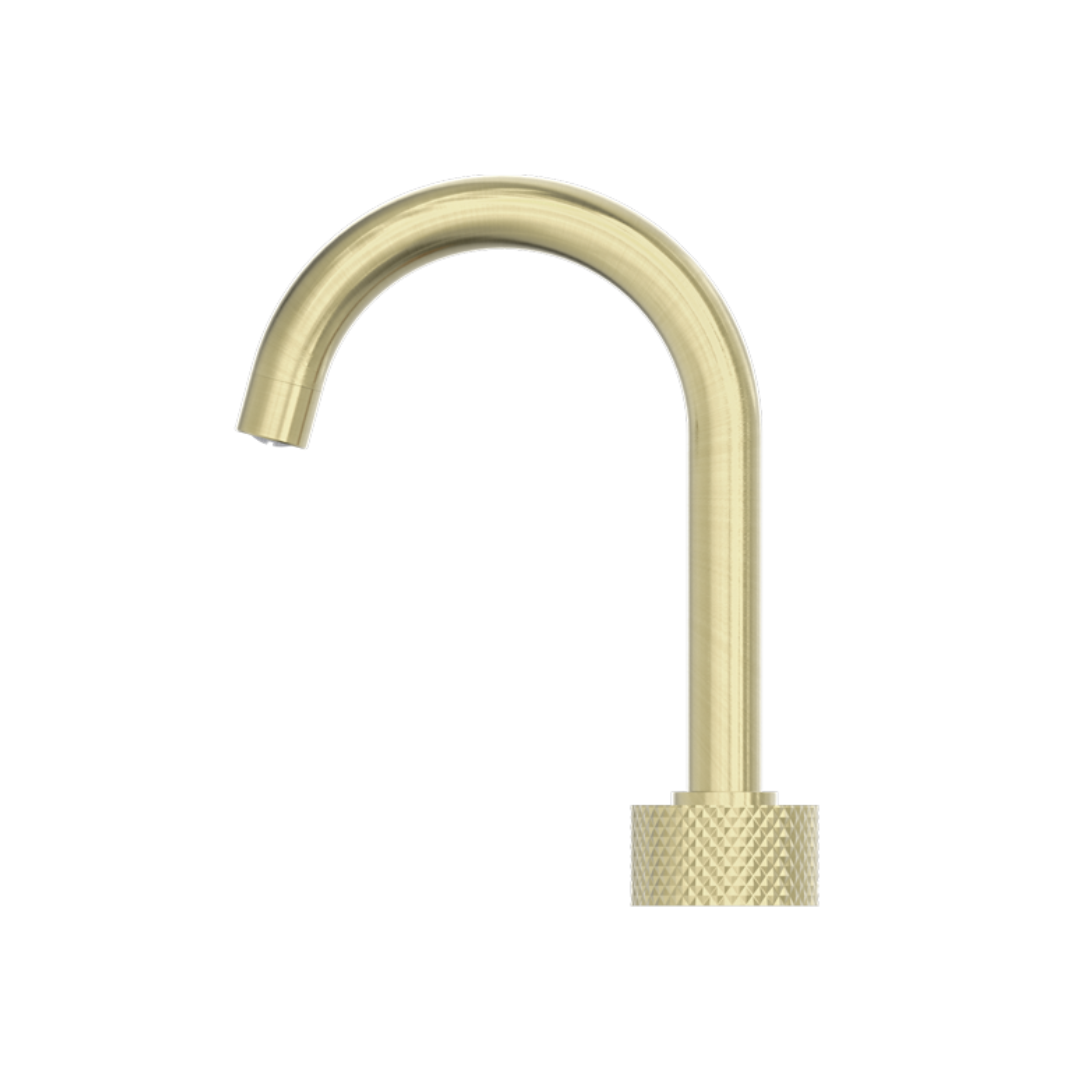 Robinet de lavabo encastré Valencia – 2 trous - Or brossé