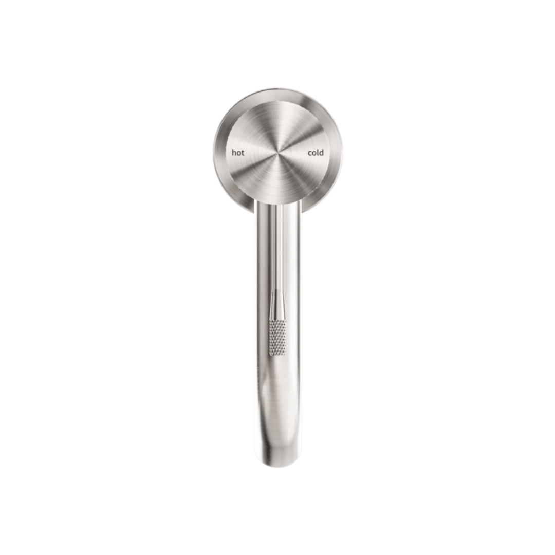 Opbouw de robinet de lavabo Valencia - 1 trou - Nickel brossé