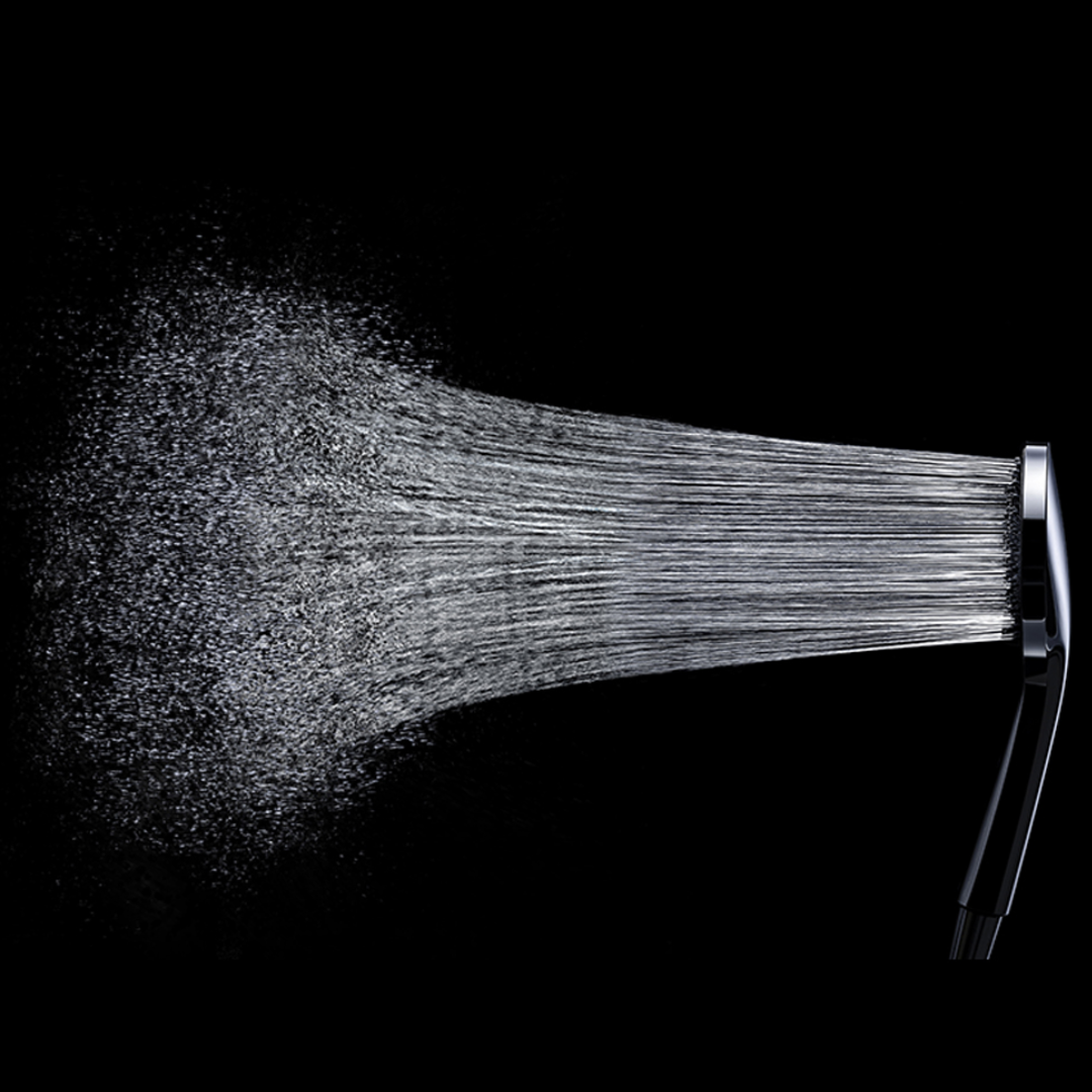 Douche à main avec barre coulissante - Valencia – Douche aérienne - Or brossé