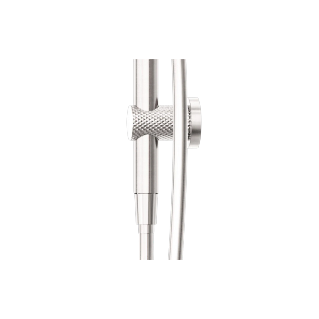 Douche à main avec barre coulissante - Valencia – Douche à air II - Nickel brossé