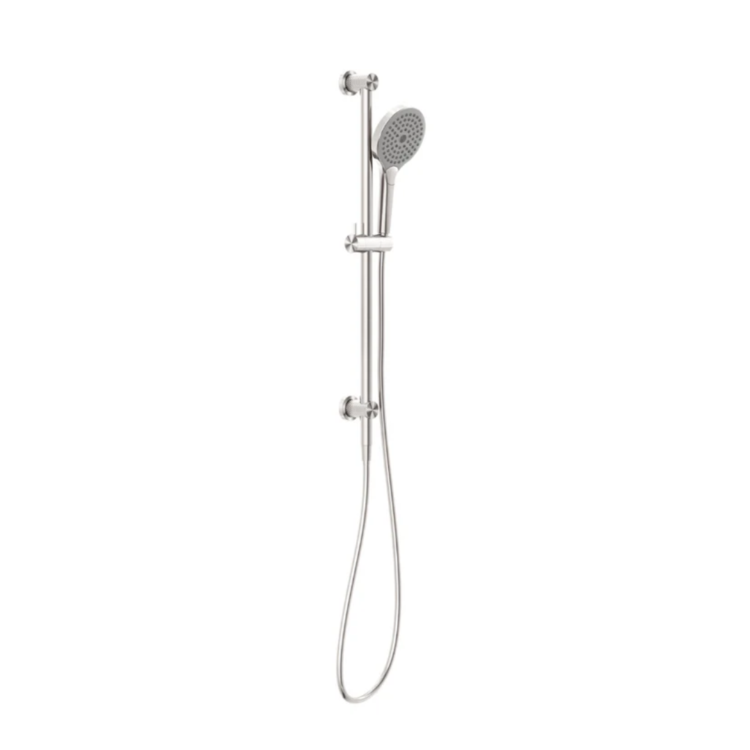 Ensemble de douche à effet pluie encastré thermostatique Valencia - Douche à air II - Nickel brossé