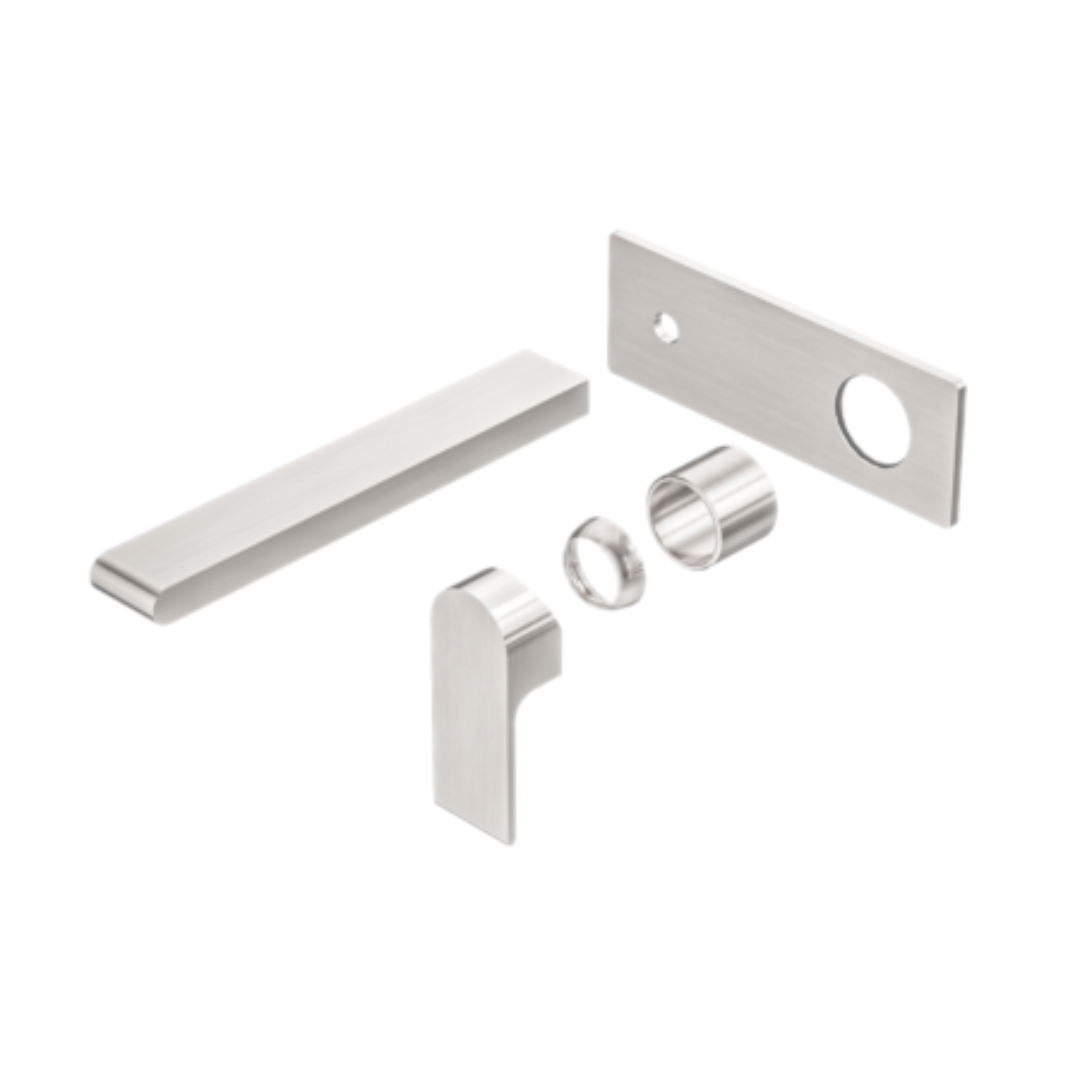 Robinet de lavabo encastré Portofino – Nickel brossé