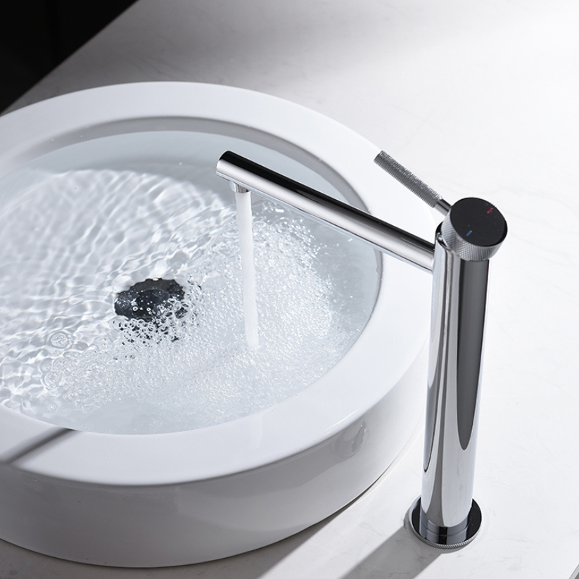 Hoge wastafelkraan Taylor - Chrome