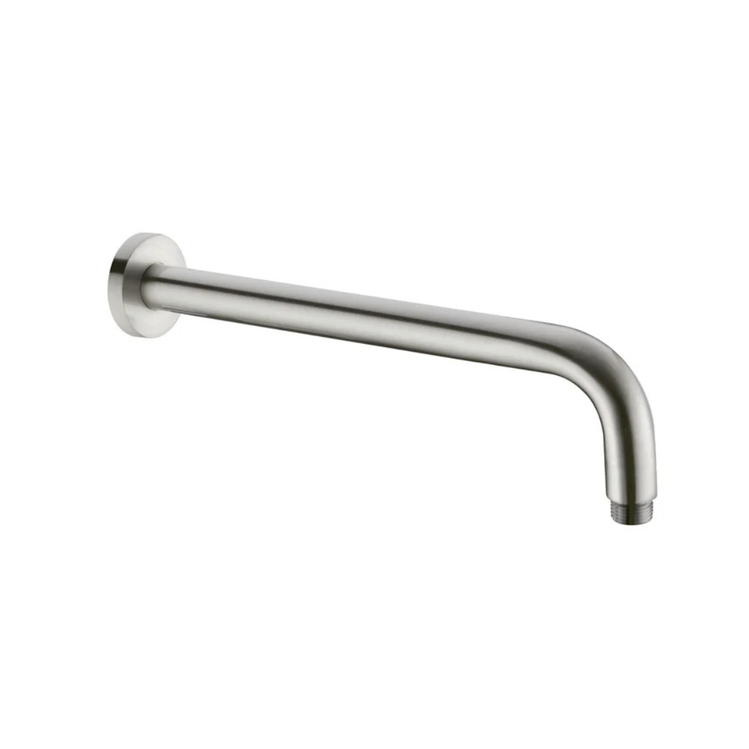 Ensemble de douche à effet pluie encastré thermostatique Valencia - Douche à air II - Nickel brossé