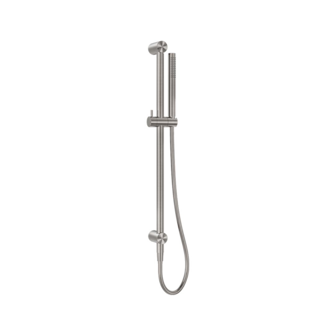 Douche à main avec barre coulissante Capri - Nickel brossé