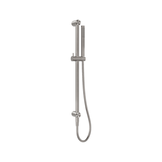 Douche à main avec barre coulissante Capri - Nickel brossé
