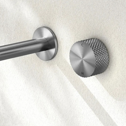 Robinet de lavabo encastré Valencia – Progressif - Graphite