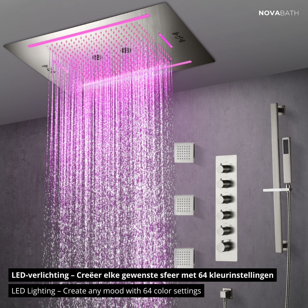 Robinet de lavabo haut Angelica - Noir mat