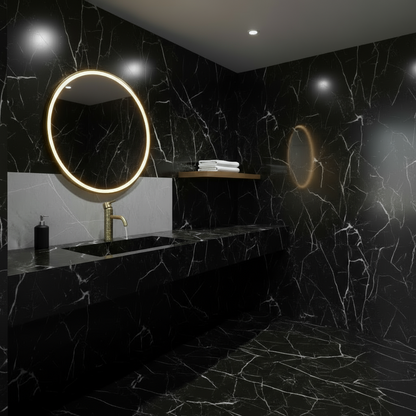 Opbouw wastafelkraan Angelica - Or doré brossé