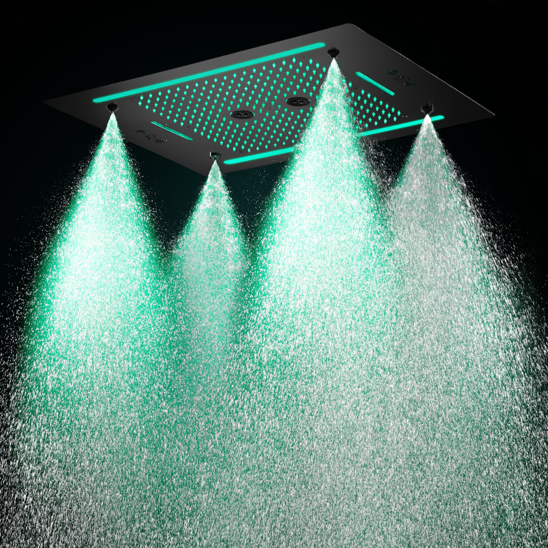 Robinet de lavabo haut Angelica - Noir mat