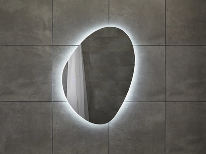 Miroir de salle de bain LED - Horizontal ou vertical - Alessia 120x90cm
