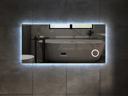 Miroir de salle de bain LED - Bluetooth - Lorenzo 120x70cm