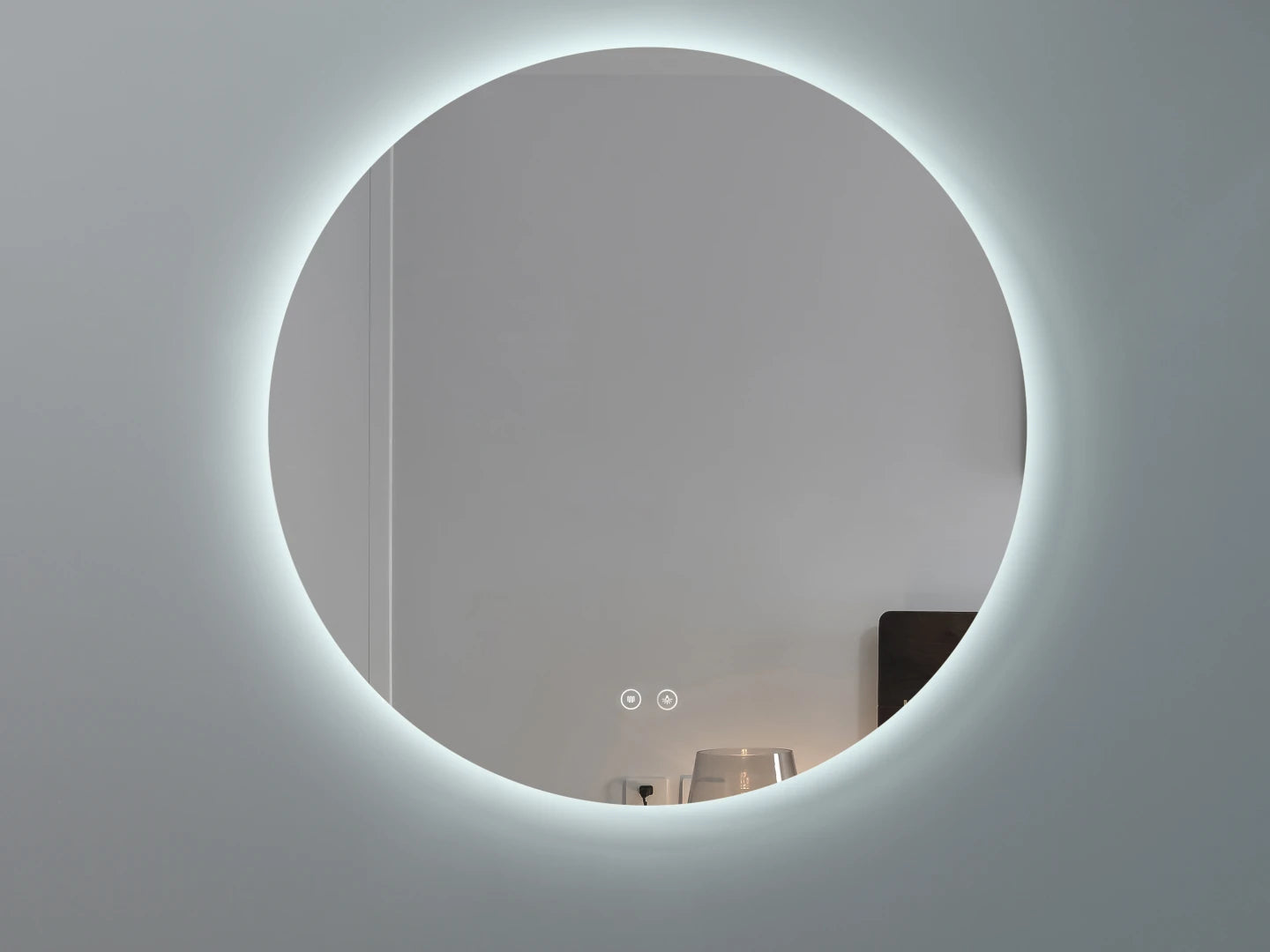 Miroir de salle de bain LED - Valeria 90x90cm