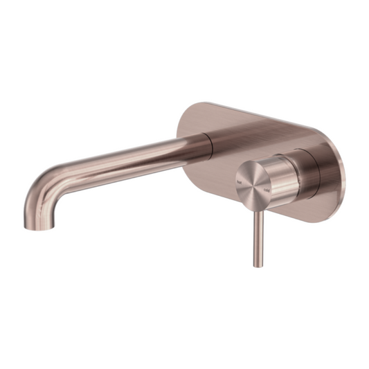 Robinet de lavabo encastré Capri – Bronze brossé