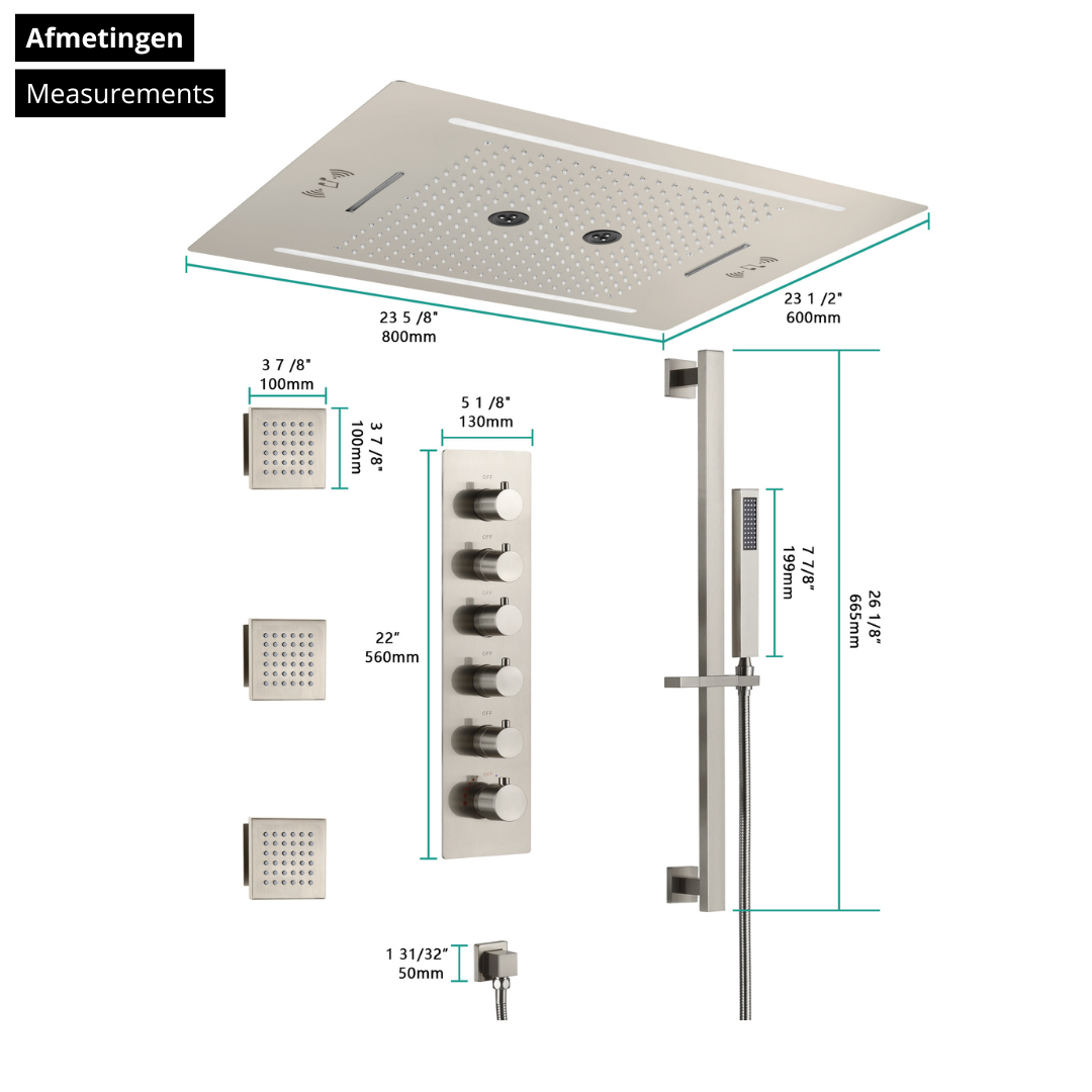 Robinet de lavabo haut Angelica - Noir mat