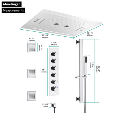 Robinet de lavabo haut Angelica - Noir mat
