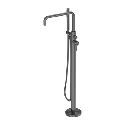 Robinet de baignoire indépendant Capri - Douche à main - Graphite