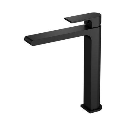 Robinet de lavabo haut Portofino - 1 trou - Noir mat