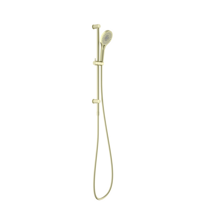 Douche à main avec barre coulissante - Valencia – Douche aérienne - Or brossé