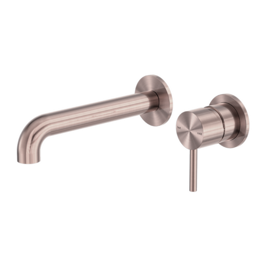 Robinet de lavabo encastré Capri – Sans plaque arrière - Bronze brossé