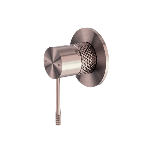 Robinet encastré - Valencia - 80MM - 1-Trou - Bronze brossé
