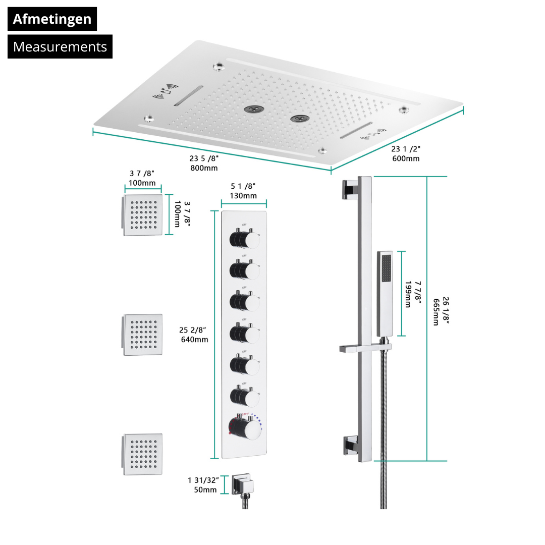 Robinet de lavabo haut Angelica - Noir mat