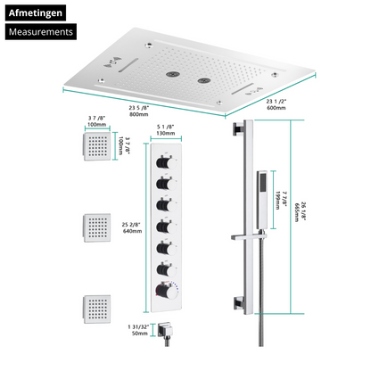 Robinet de lavabo haut Angelica - Noir mat