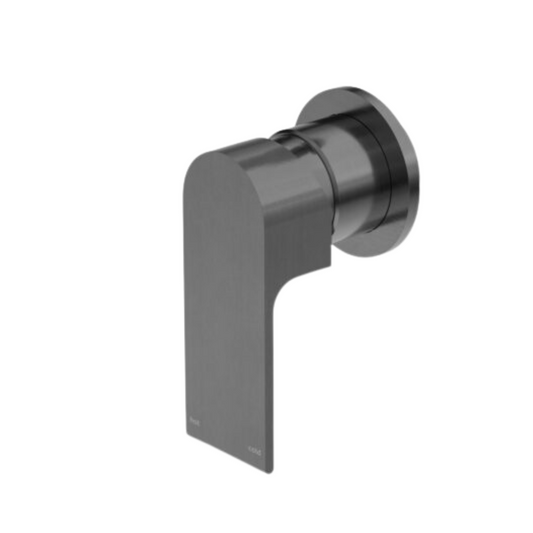 Robinet encastré - Portofino - 80MM - 1-Trou - Gris métal gun