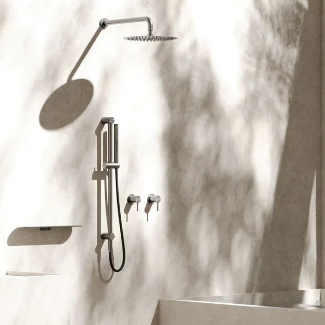 Douchekop Capri – Bronze brossé - 300mm