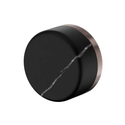 Robinet mélangeur encastré – Sorrento – Marquina Noir – Bronze brossé