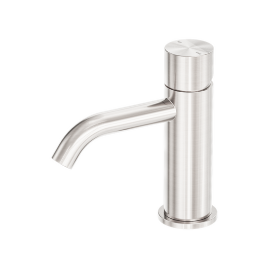 Opbouw de robinet de lavabo Capri - Sans joint - 1 trou - Nickel brossé