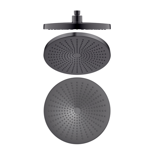 Douchekop Valencia – Gris gunmetal - 250mm