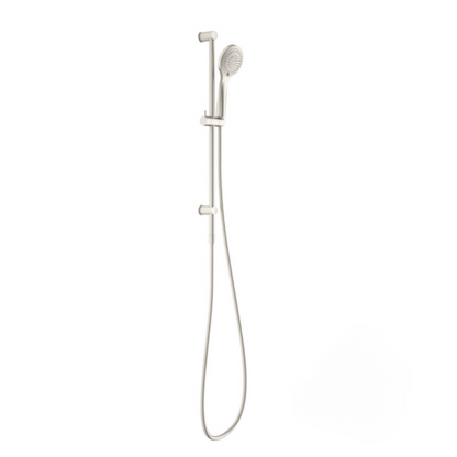 Douche à main avec barre coulissante - Valencia – Douche à air - Nickel brossé