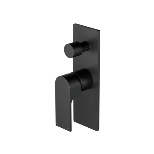 Robinet encastré avec diverteur – Portofino – Noir mat