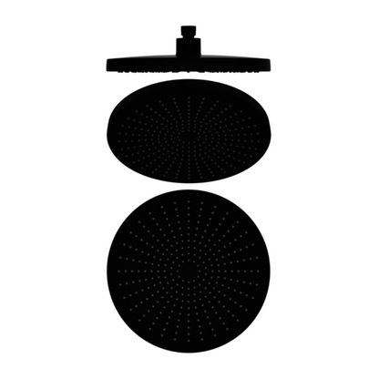 Douchekop Valencia – Noir mat - 250mm