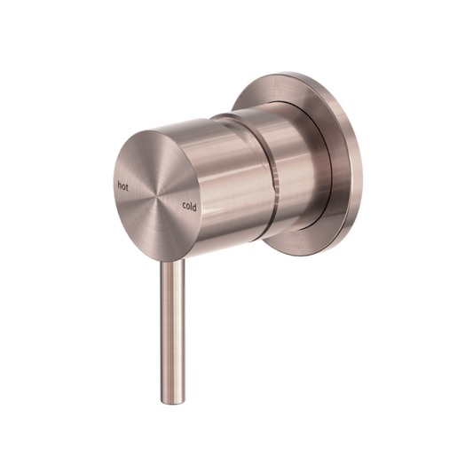 Robinet encastré - Capri - 1 trou - Bronze brossé