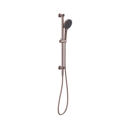 Douche à main avec barre coulissante - Valencia – Douche à air II - Bronze brossé
