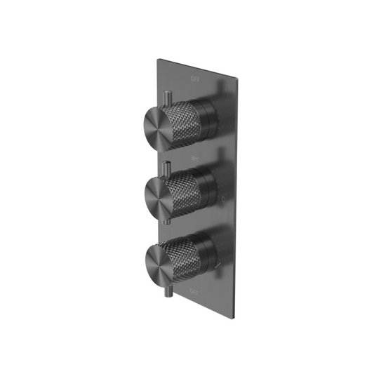Robinet thermostatique encastré – Valence – Graphite