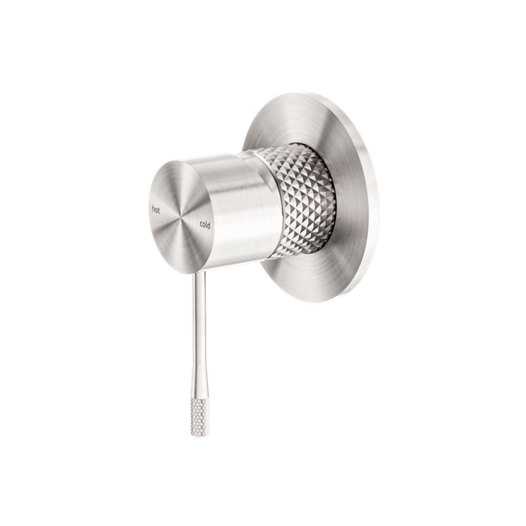 Robinet encastré - Valencia - 80MM - 1-Trou - Nickel brossé